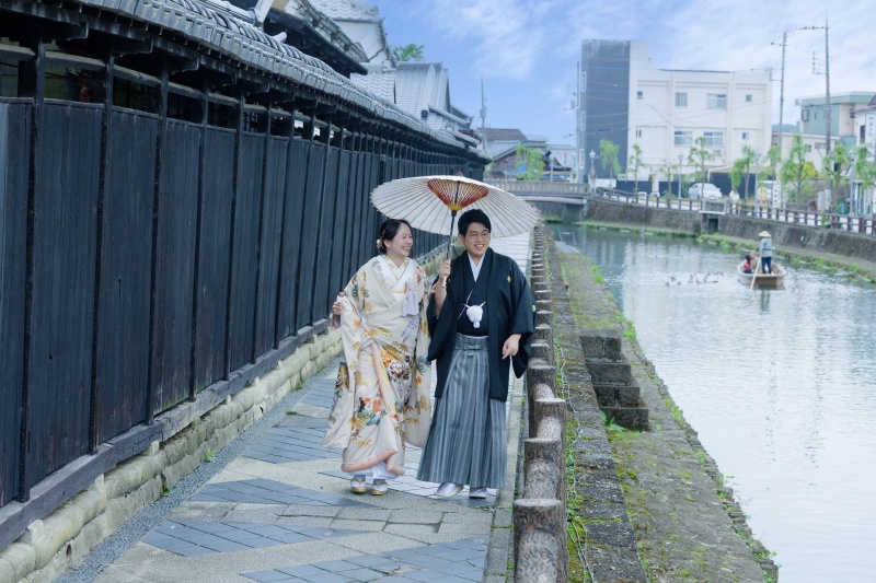 蔵の街並みロケーション