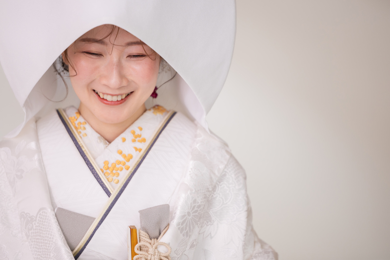 今しかかぶれない&hellip;だからこそ残したい綿帽子姿