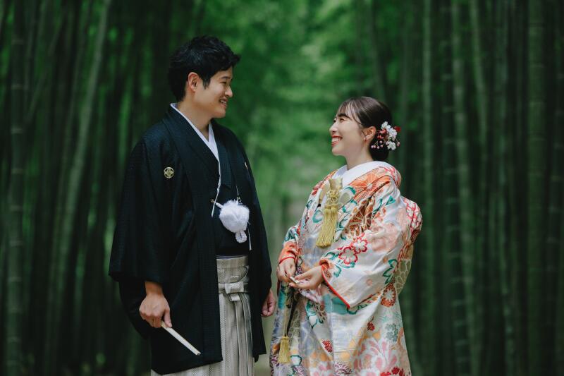 竹林がキレイな若竹の杜