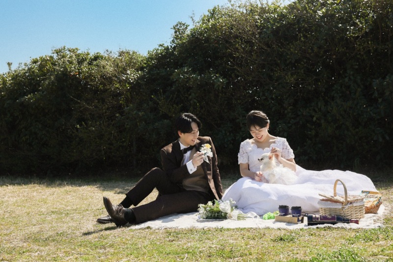 思い出の地で撮影！海ロケーション