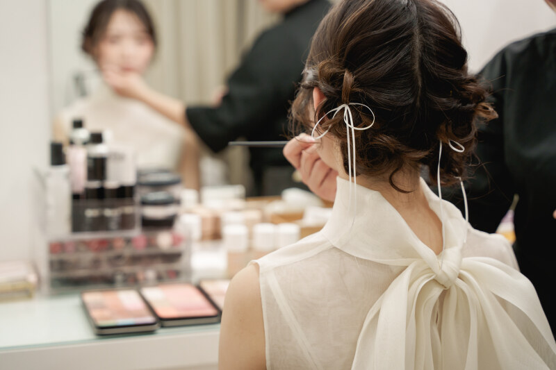 お支度風景も、大切な思い出に