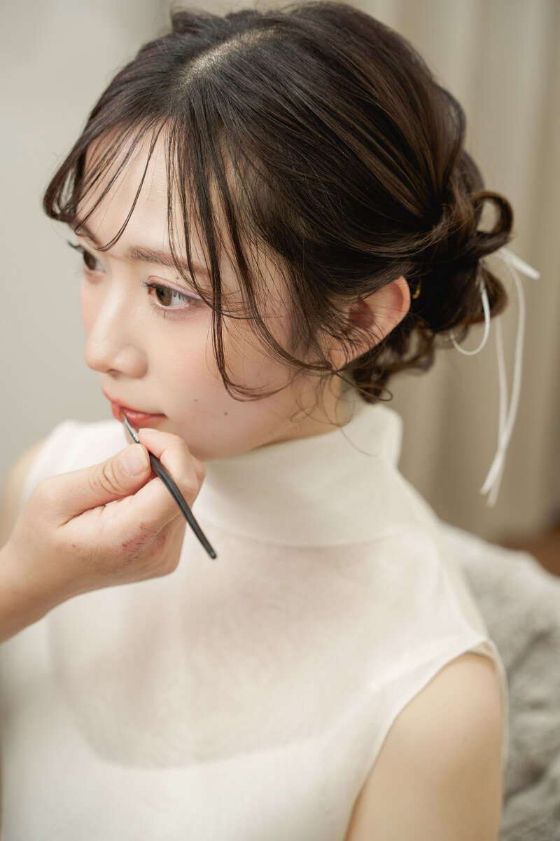 お支度風景も、大切な思い出に