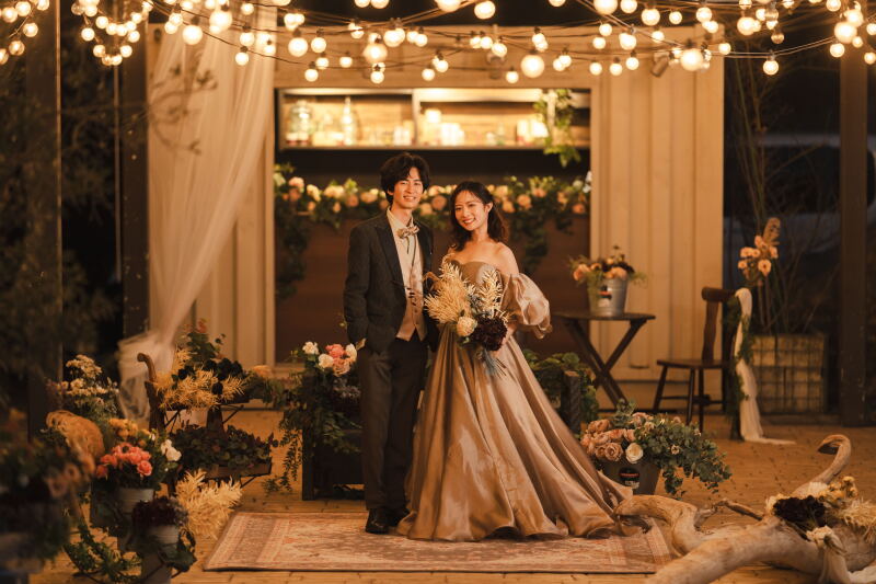 ライトアップで叶う大人ロマンな1枚