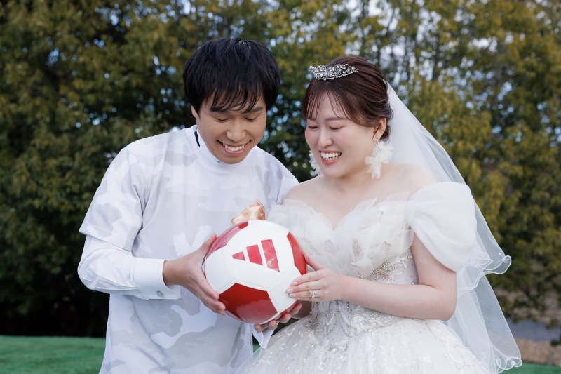 ふたりらしさを主役にしたウェディングフォト