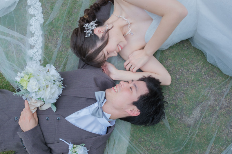 お二人らしさをそのまま一枚の写真に♪撮りたいイメージのご相談を大歓迎しております