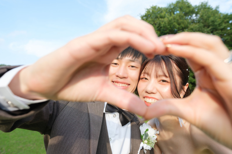 お二人らしさをそのまま一枚の写真に♪撮りたいイメージのご相談を大歓迎しております