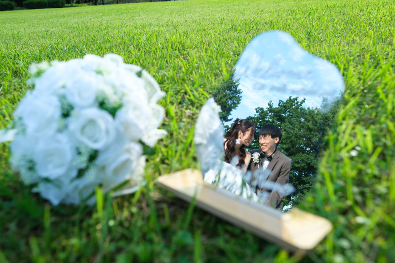 お二人らしさをそのまま一枚の写真に♪撮りたいイメージのご相談を大歓迎しております