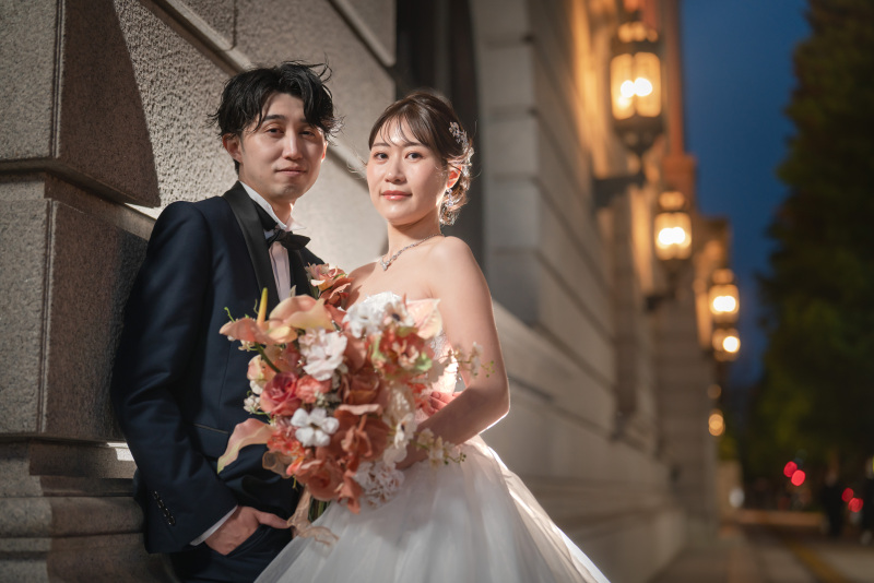 【冬の髪悩みを解消！】ふんわりまとまる花嫁ヘア