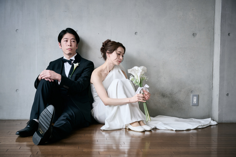 【夕暮れが美しい】3月のサンセットフォトウェディング