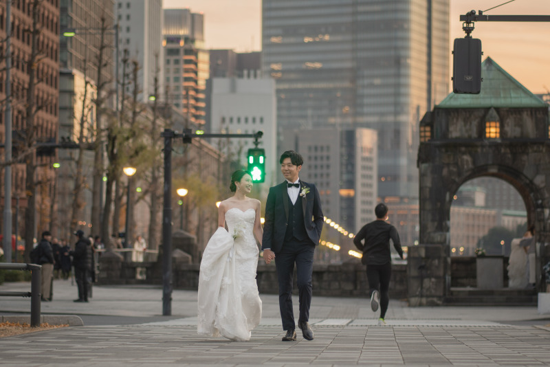 【海と街のあいだ】横浜らしいフォトウェディングの時間