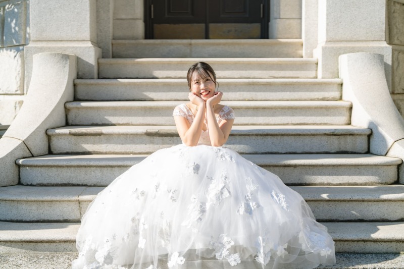 【tagless 横浜オリジナルドレスに関して】生地に注目して選ぶのも◎