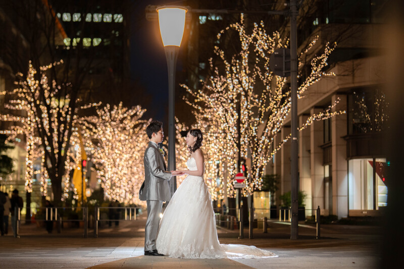 【冬のドレスに映える】ブーケカラーの選び方