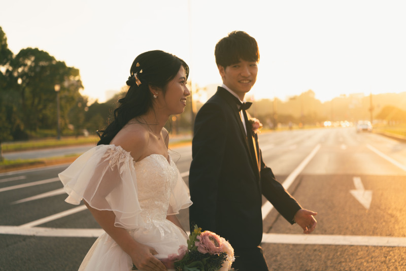 【前撮りと挙式当日の違い】ふたりのペースで残す写真の魅力