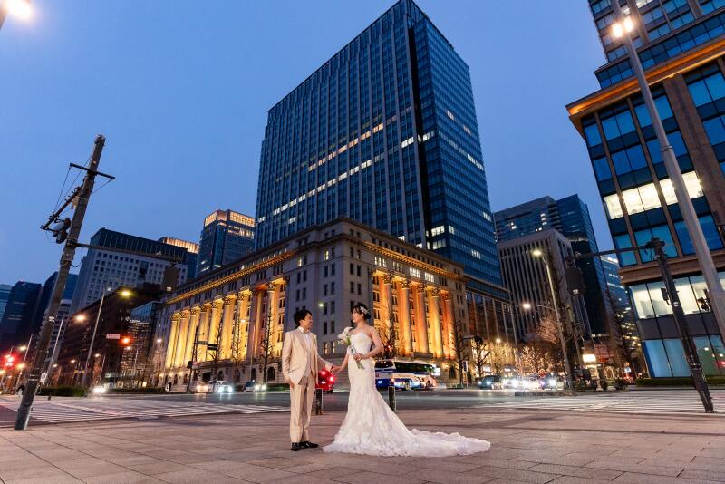 【歩く速度も思い出に】横浜で過ごすフォトウェディング