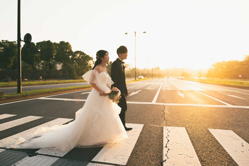 【前撮りと挙式当日の違い】ふたりのペースで残す写真の魅力