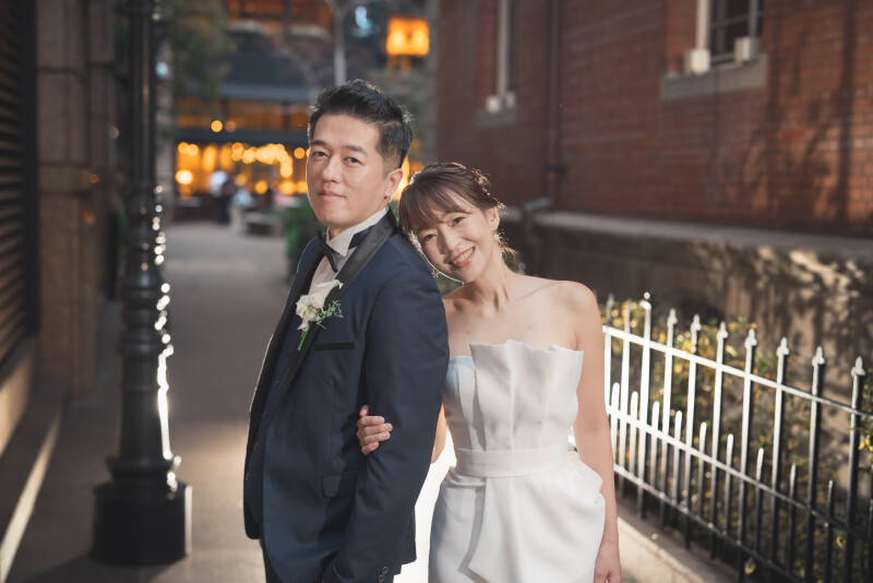 【小物】“透明感ブーケ”で都会的フォトを軽やかに