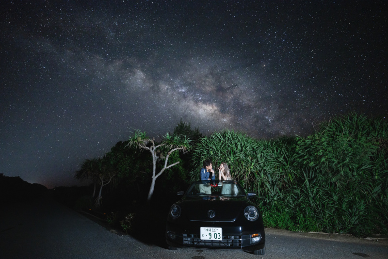 宮古島だからこそ出会える、満天の星空。