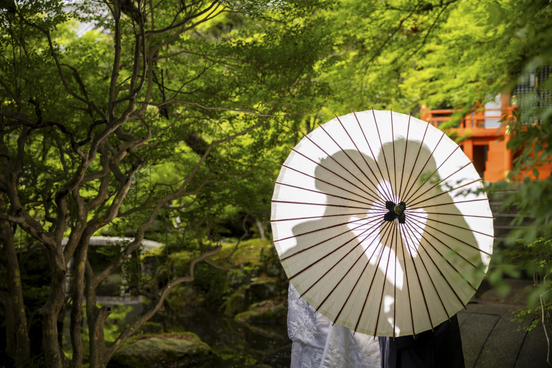  【毘沙門堂】にて　フォトウエディング　