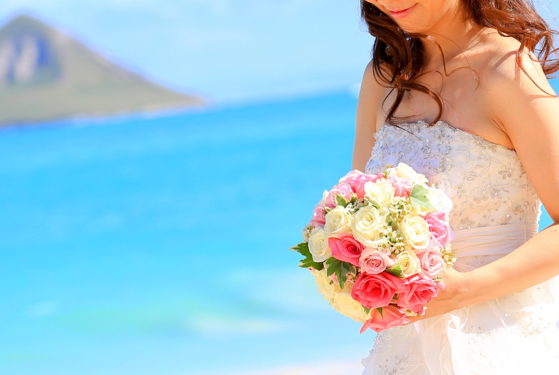 国内リゾートで結婚写真 フォトウエディング 前撮りするならphotorait