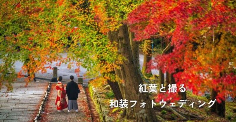紅葉と撮る和装フォトウェディング｜全国の紅葉撮影スポット40選