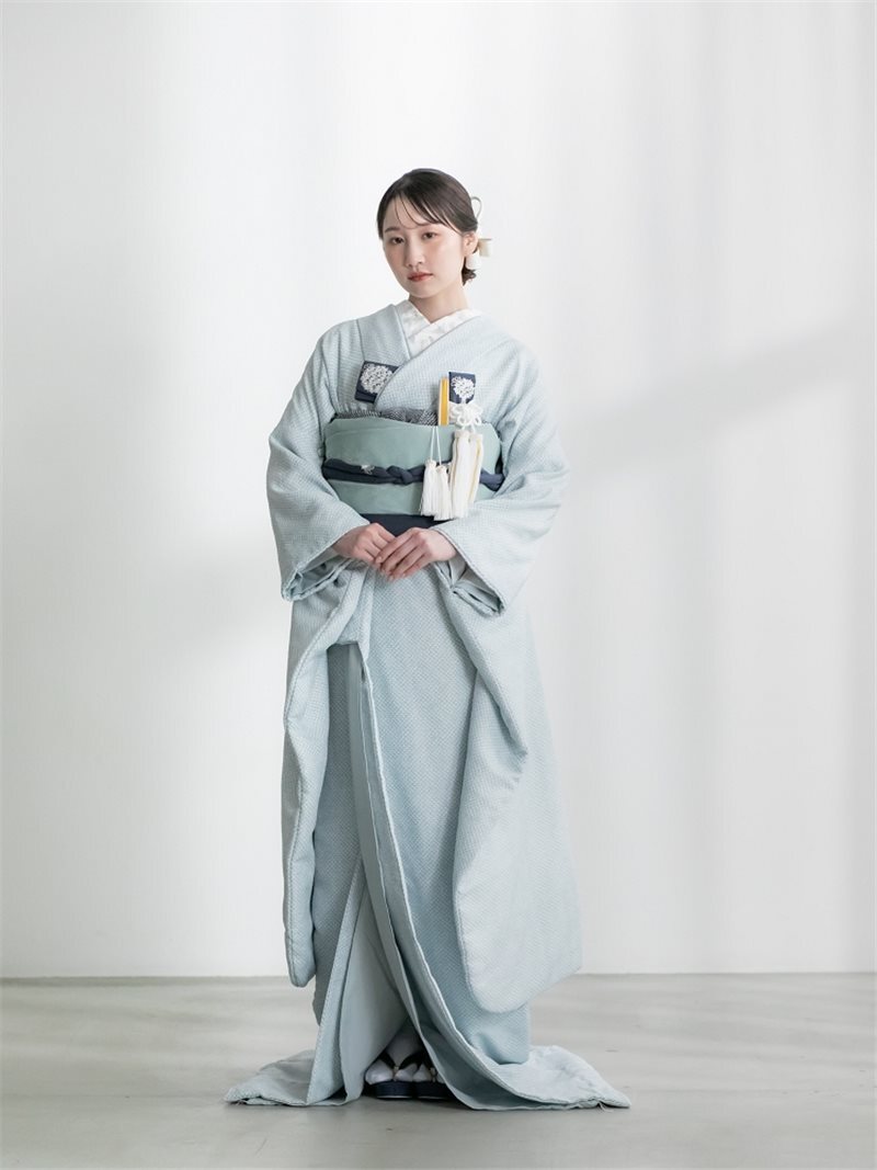 色掛下 かのこ 白縹