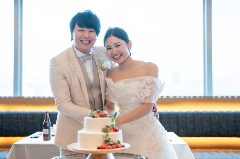 ケーキ入刀もできます