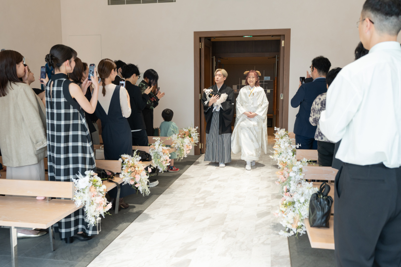 ご家族と一緒に撮影スタート♪