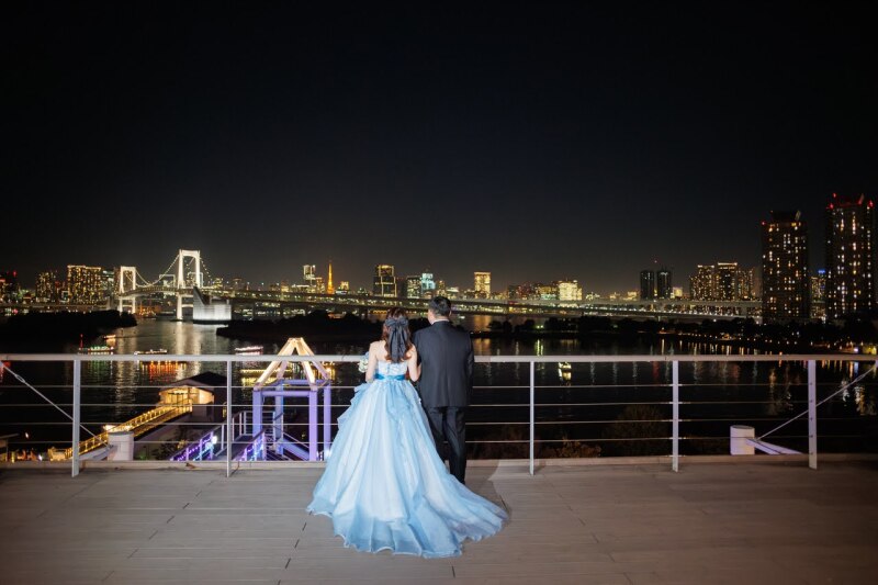 最後にお色直しして