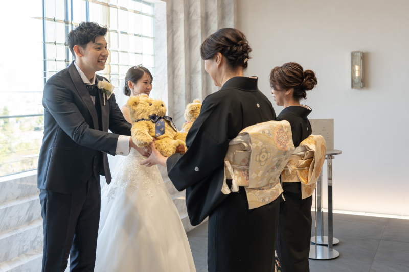 生まれた時の感謝を込めて…ウェイトベアの贈り物