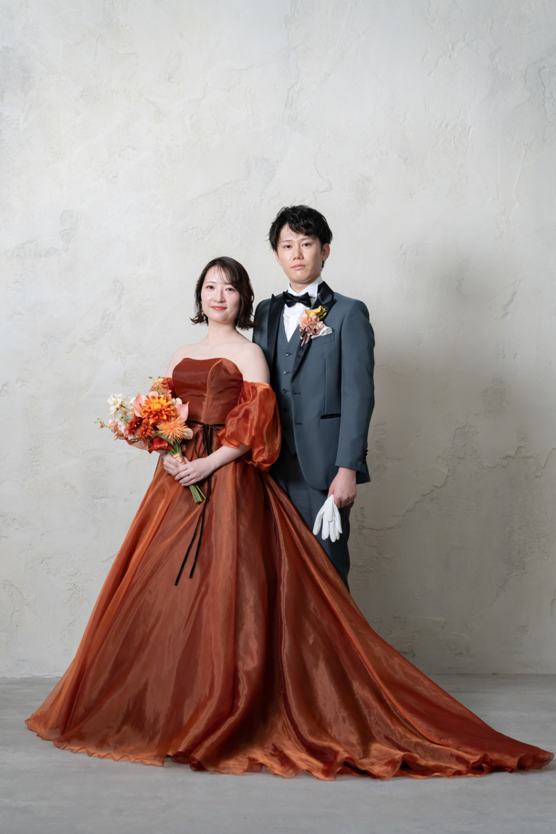 スタジオ×カラードレス