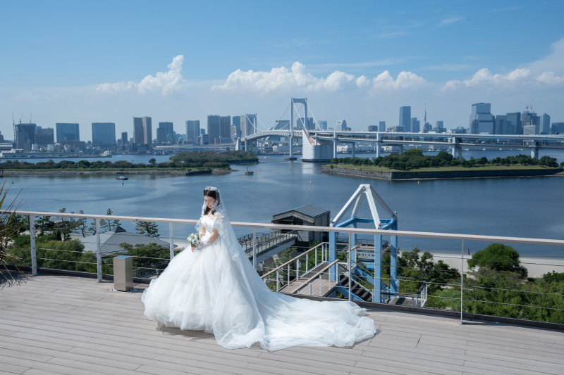 快晴のお台場撮影♪