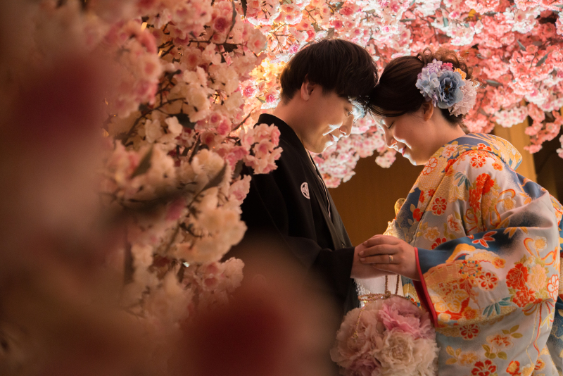 大人気な桜のアーチで♬