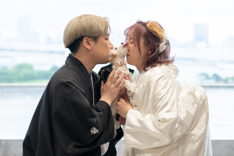 和装&times;チャペル撮影