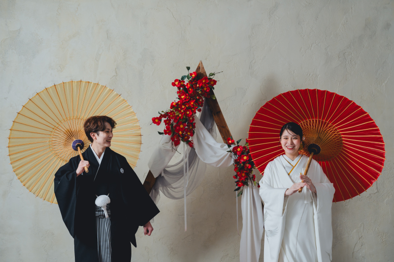 白無垢ショットも★