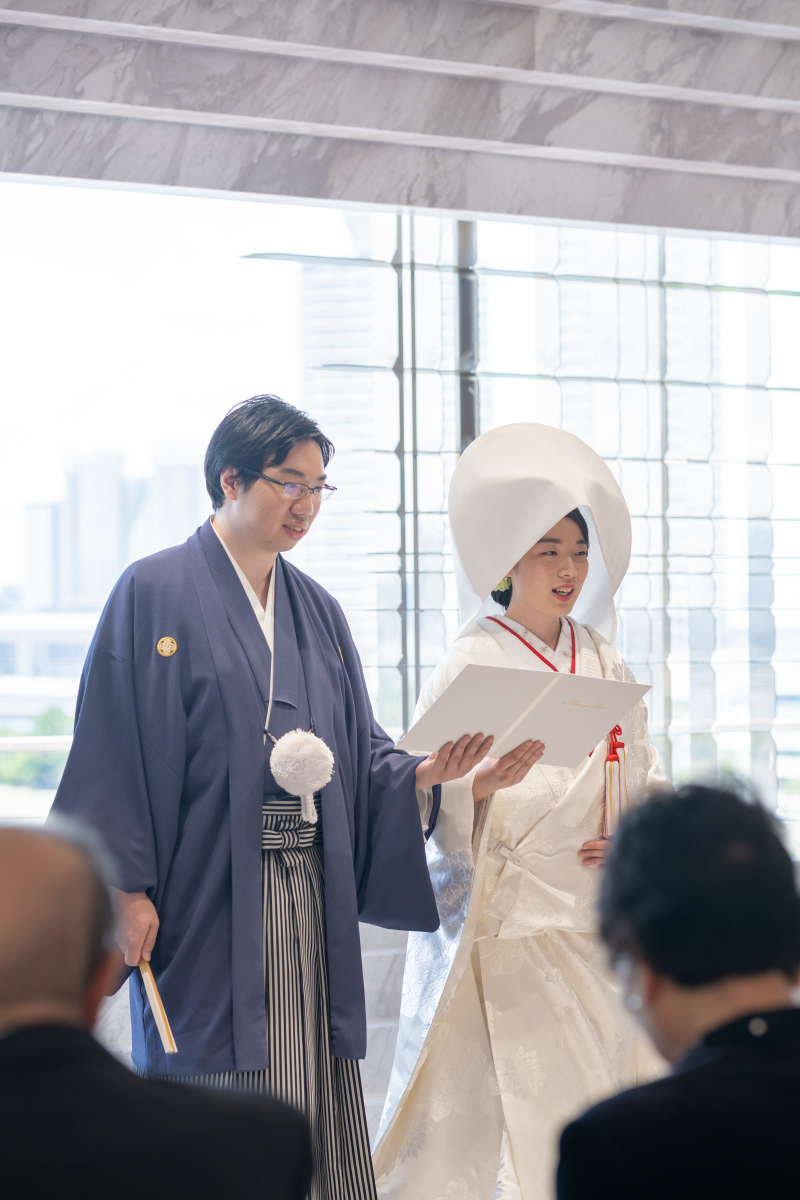 お二人の言葉で誓います