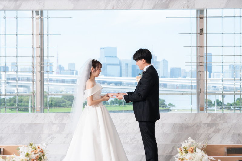 指輪の交換も収めることができます！