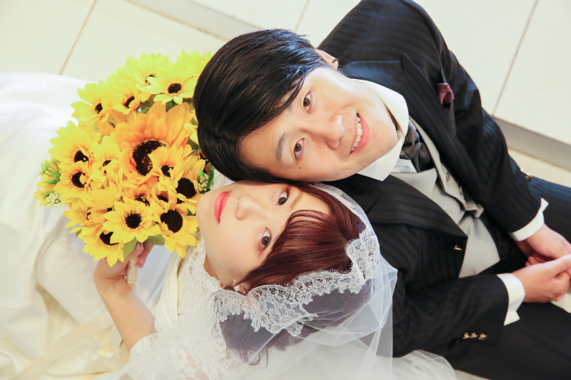 大好きな向日葵と一緒に★