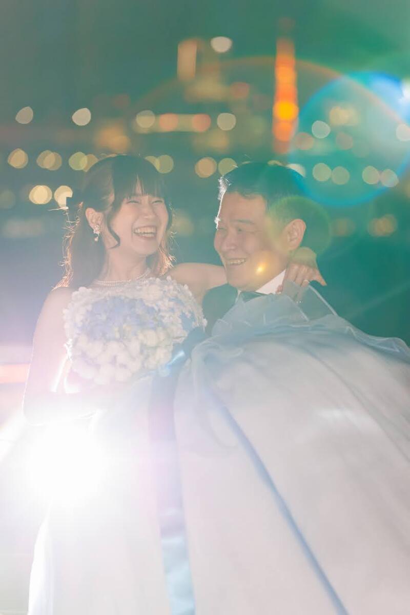 夢のお姫様抱っこ