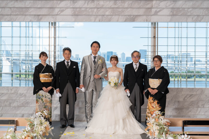 一生に残る家族の記念写真を残します