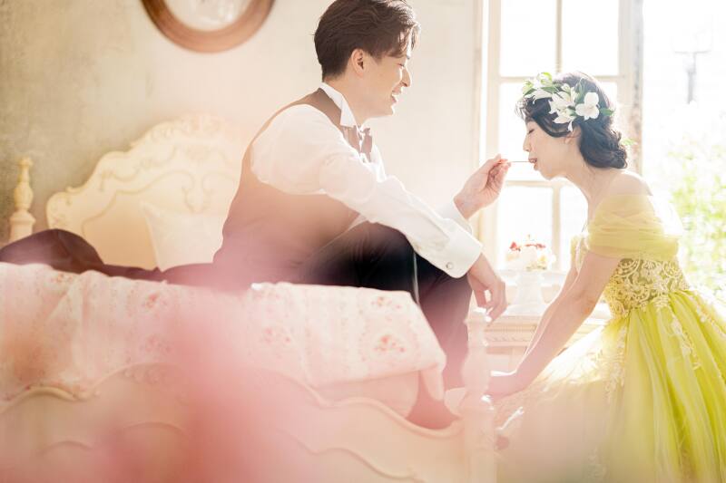 小さな結婚式　お台場店_スタジオで撮影できる