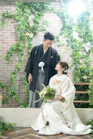 小さな結婚式 お台場店_スタジオ×和装