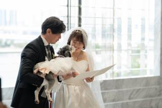 小さな結婚式　お台場店_ペットフォト