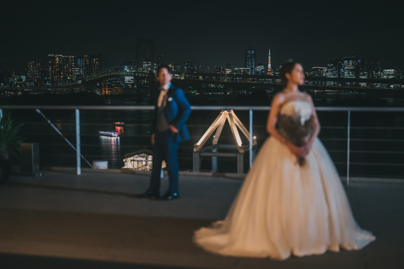 小さな結婚式 お台場店_ウエディングドレスが豊富