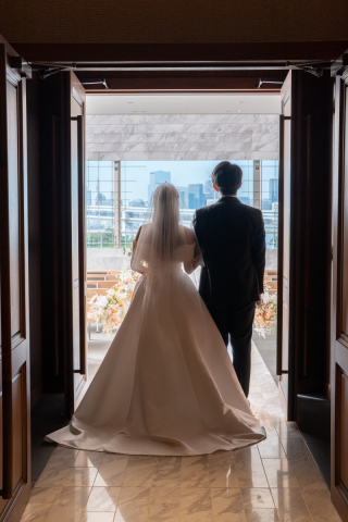 小さな結婚式 お台場店_チャペル×洋装