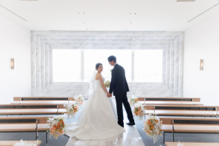 小さな結婚式 お台場店_チャペル×洋装