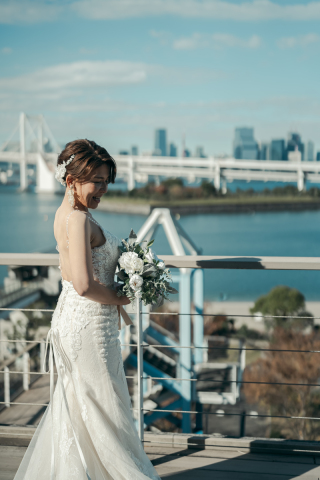 小さな結婚式　お台場店_ソロフォトウエディング