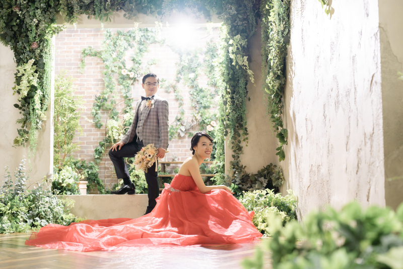 小さな結婚式　お台場店_スタジオで撮影できる