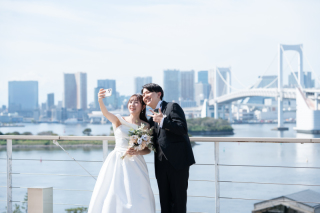 小さな結婚式　お台場店_テラス