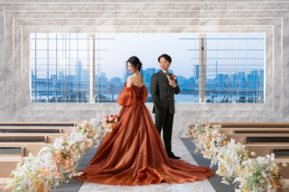 小さな結婚式 お台場店_チャペル×洋装