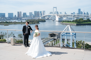 小さな結婚式　お台場店_テラス